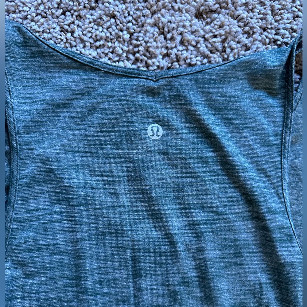 Green lulu lemon tank top